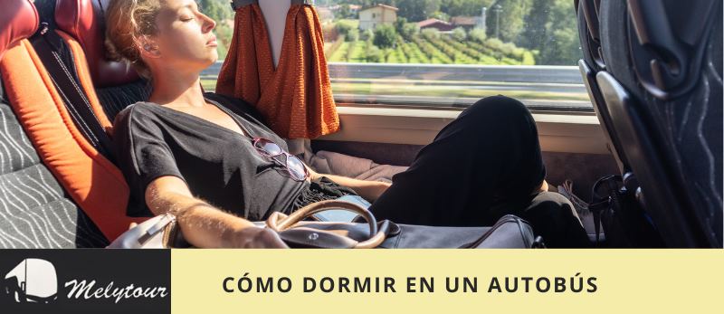 cómo dormir en un autobús